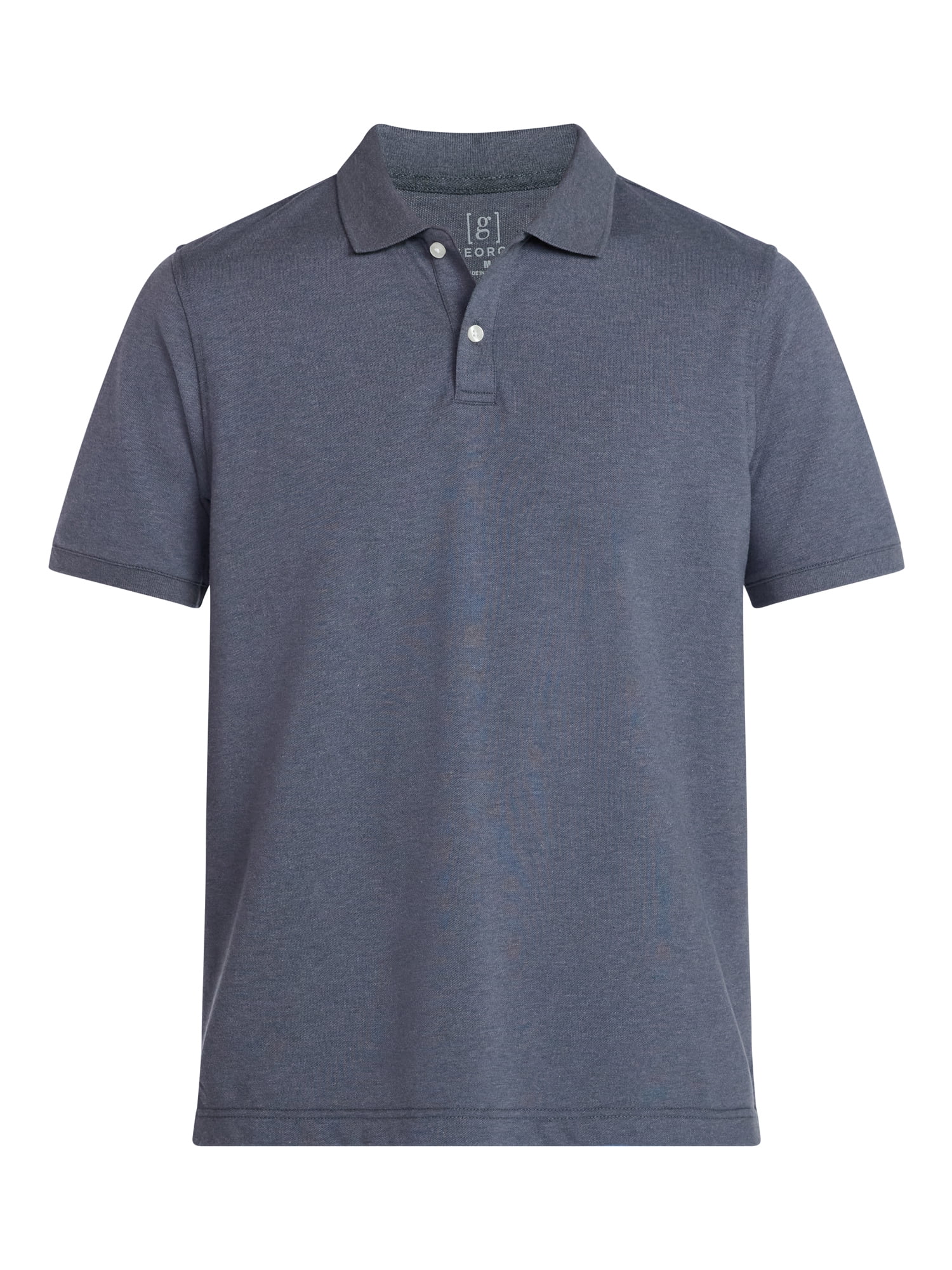 George Men's & Big Men's Classic Fit Pique Polo with Short Sleeves, Sizes XS-5XL, LT-3XLT