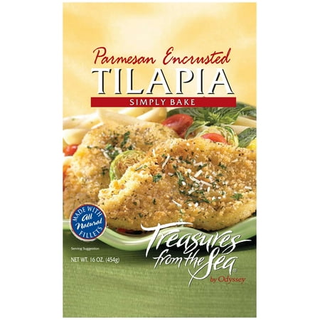 Treasures From The Sea Parmesan Encrusted Tilapia, 16 oz