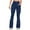 Navy, variant on Lenpel Flare Leggings for Women High Waisted Stretchy Pull on Bell Bottom Work Dress Pants Bootcut Yoga Pants with Pockets(Navy,X-Large)