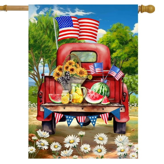 Briarwood Lane American Pickup Picnic House Flag