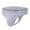 1Pack:Grey, variant on Men's Thong Sexy Bulge Pouch Underwear Tagless Design Bamboo Viscose Comfortable Dark Blue S