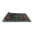 thumbnail image 2 of Ahgly Company Indoor Square Persian Light Blue Traditional Area Rugs, 3' Square, 2 of 4