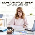 thumbnail image 4 of Ideas In Life Coffee Pot Shaped Mug – 16 Oz Durable Ceramic Novelty Gift for Home, Office, Friends, Colleagues, and Birthdays, 4 of 6