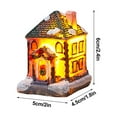 thumbnail image 3 of EIMELI Village de Noël avec Éclairage LED Maisons de Village de Noël avec Figurines Collection de Village de Noël Décoration Intérieure - Bâtiments de Collection, 3 of 14