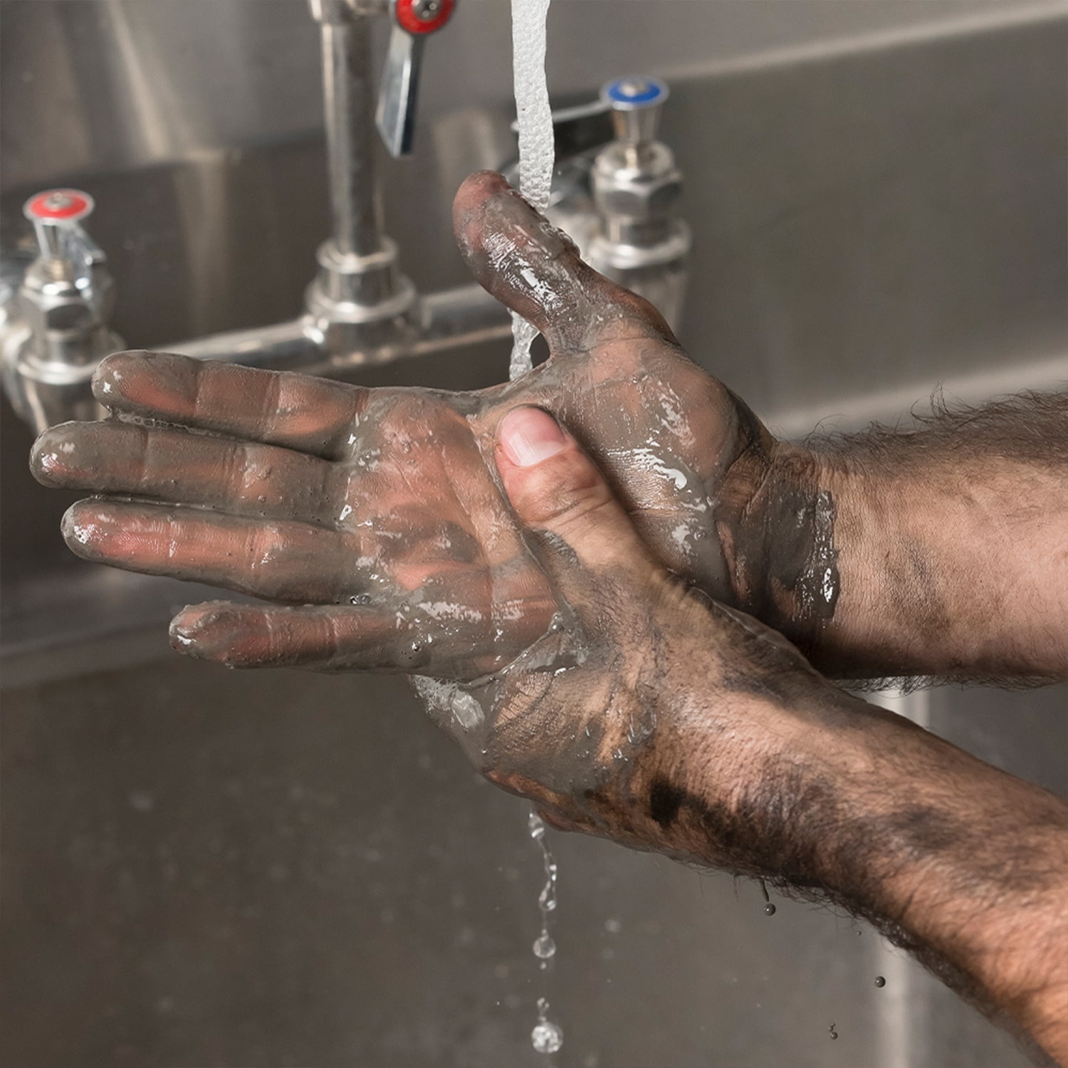 GRIP CLEAN Mechanic Soap Hand Cleaner Dispenser: Wall Mount (soap