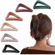 thumbnail image 1 of Hair Claw Clips Girls Women Nonslip French Matte Claw Clip for Thin Hair Curly Straight Long Hair - 6 Packs / Set, 1 of 5