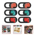 thumbnail image 2 of MasteelfCA 6Pcs Laptop Camera Cover Slide Dinosaur Pattern Webcam Privacy Lens Protector, 2 of 7