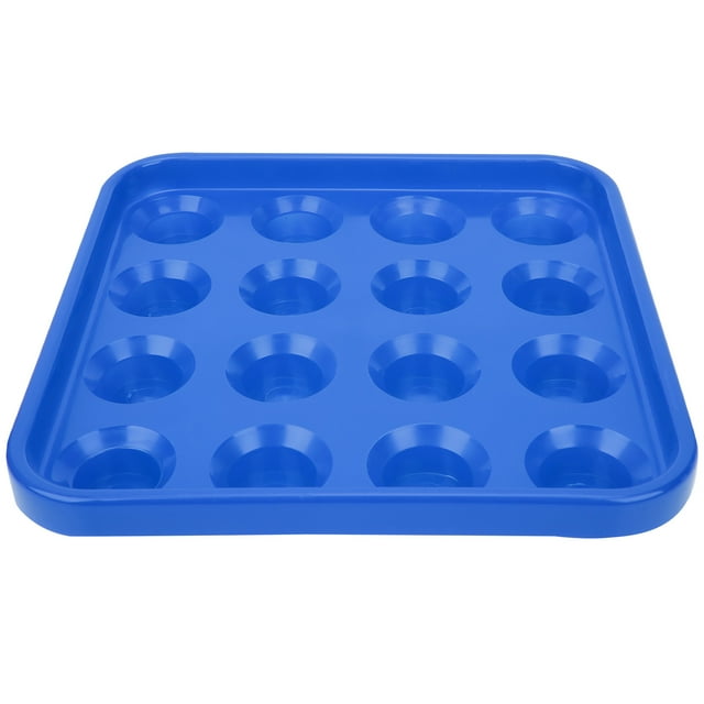 Billiards Tray, 5.9X5.9X1.6Inch Billiard Ball Tray For Billiards Parlor For Billiard Ball Storage Bleu