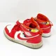 thumbnail image 5 of Ni - ke Ni - ke Boys Air Jordan 1 DC7249-600 Red Basketball Shoes Sneakers Size 13C, 5 of 5