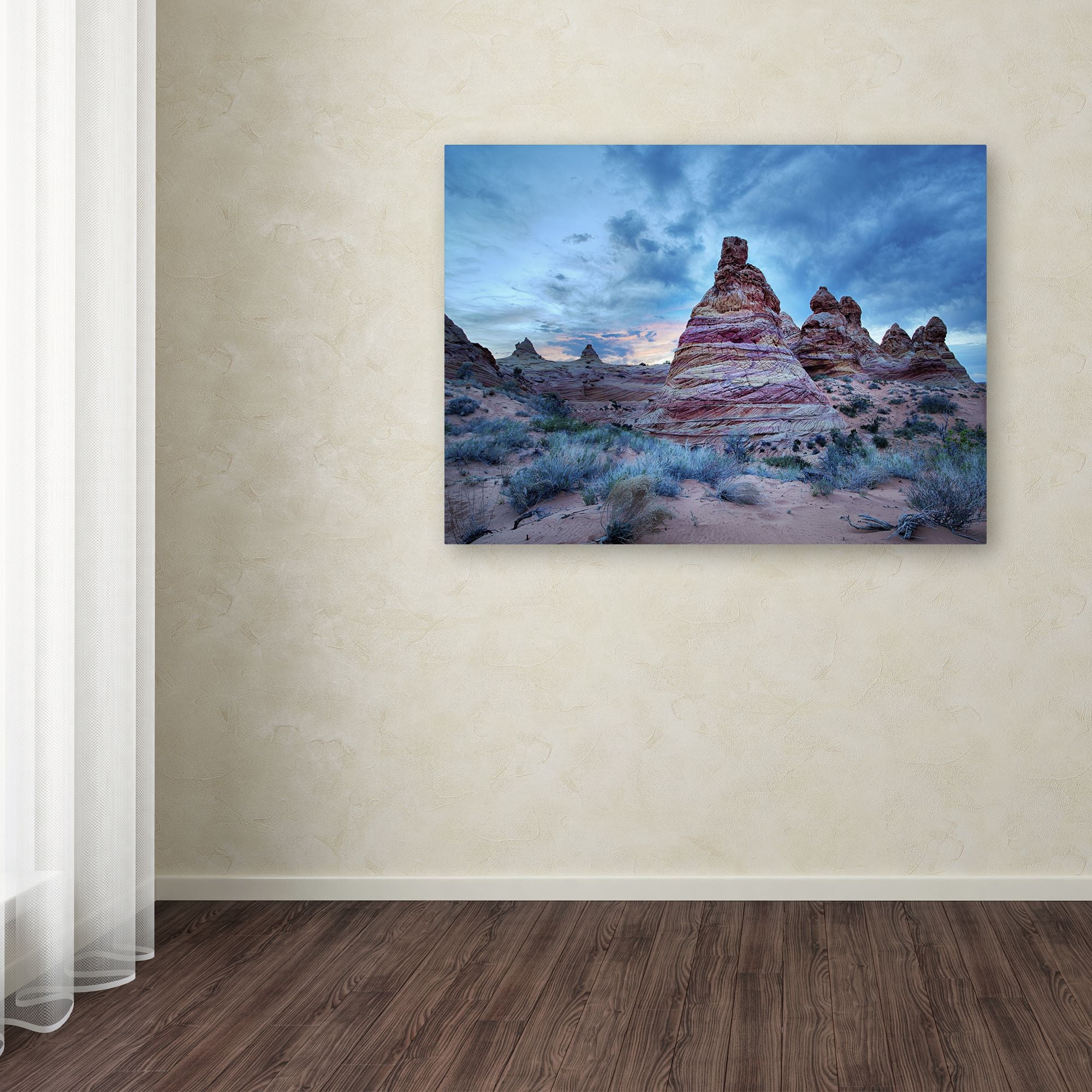 Trademark Fine Art "Cottonwood I" Canvas Art by Moises Levy