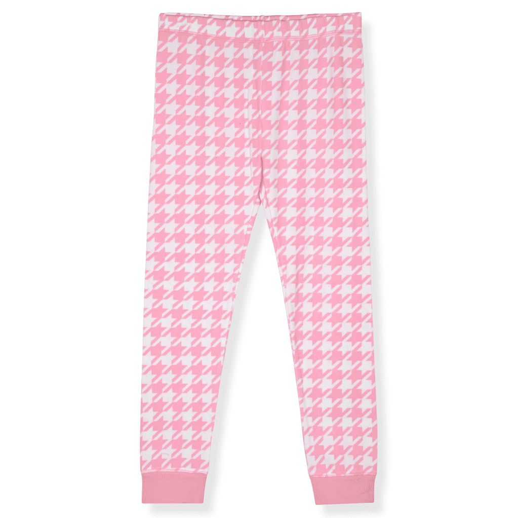 Sleep On It Girls Fitted Long Sleeve Top and Pants Pajamas with Scrunchie Set, 3-Piece, Sizes 4-14