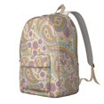 thumbnail image 2 of Boho Chic Backpack with Paisley Pattern, Perfect School College Bookbag for Students, Durable Daypack with Laptop Sleeve and Pockets, Great Gift for Women and Teens, 2 of 5