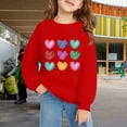 thumbnail image 2 of Boys Long Sleeve V Neck Pullover Sweater - Layered Sweatshirt Top, Soft Casual School Sweater for Everyday Wear, 2 of 9