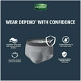 Depend Real Fit Large/XL Incontinence Underwear for Men(Maximum