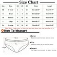 thumbnail image 3 of Jwputqe&nbsp;Briefs for women,Womens Briefs Underwear,Breathable,Fitted,Solid,Elastic Waist,Nylon,Spandex,White,M(US:6), 3 of 3