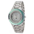 thumbnail image 1 of Geneva Women's Crystal Bezel Metal Watch., 1 of 1