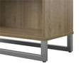 thumbnail image 2 of Ameriwood Home Lynnfield 3 Shelf Bookcase, Distressed Gray Oak, 2 of 9