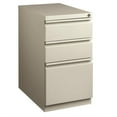 thumbnail image 1 of Pemberly Row 23"D Gray Mobile Pedestal 3-Drawer Filing Cabinet Box/Box/File, 1 of 6