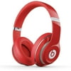 Beats by Dr. Dre Studio - Headphones with mic - full size - wireless - Bluetooth - active noise canceling - red - for iPad Air; iPad Air 2; iPad mini; iPad mini 2; 3; iPad with Retina display; iPhone 5c, 6