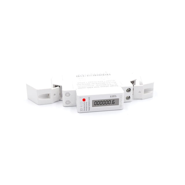 Speravity Watt Hour Din Rail KWH Medidor de energía Pantalla con retroiluminación Clearly Tester Bajo consumo de energía Herramientas de Herramientas eléctricas