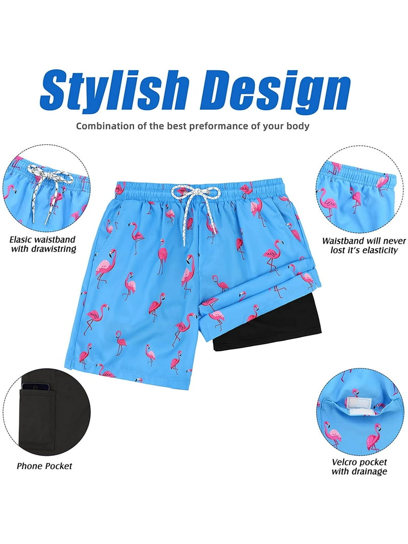 ドミンゴ　PAA PRIMEFLEX SQUARE CUT SHORTS Mens Square Leg Shorts Swimming Trunk Sports Boxers Males Surf