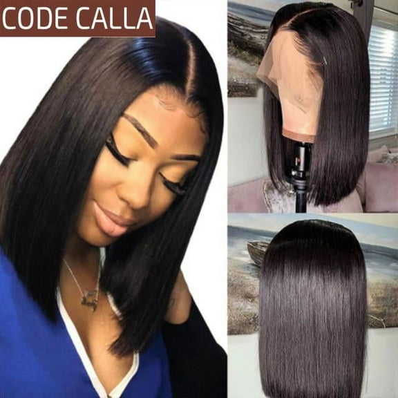 Highlight Straight Bob Human Hair Wig 13x4 Lace Front
