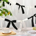 thumbnail image 4 of Dalrosia 2PCS Bow Garland Banner 16.4 ft Bow Party Decorations for Girls Pastel Bow Ribbon Banner Bow Birthday Baby Shower Decorations Coquette Bridal Shower Party Supplies, 4 of 5