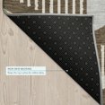 thumbnail image 6 of Addison Rugs Chantille Indoor/Outdoor Transitional Geometric Chocolate Machine Washable Runner Rug, 2'3" x 7'6", 6 of 8