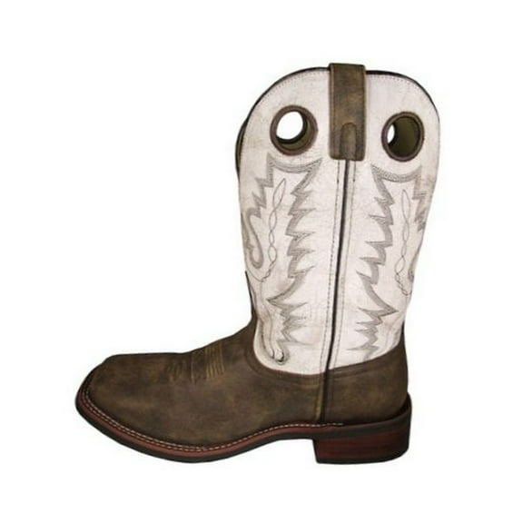 Smoky Mountain Western Boots Mens Drifter Leather Brown Distress 4103