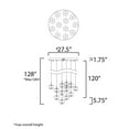thumbnail image 4 of ET2 Lighting - LED Pendant - Newton-30W 12 LED Pendant-27.5 Inches wide by 5.75, 4 of 5