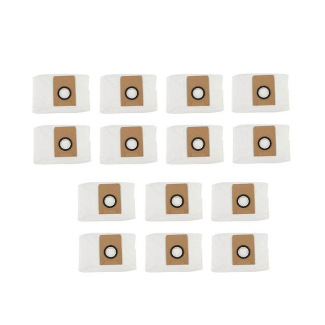 Bolsa de polvo a prueba de fugas de alta capacidad de repuesto de 14 piezas adecuada para Ecovac Deebot X1 Omni Turbo Rob Como se muestra, Como se muestra