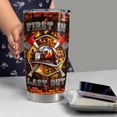 thumbnail image 6 of Firefighter Tumbler 20oz Fireman Gifts for Men Stainless Steel Insulated Tumblers Coffee Travel Mug Firefighters Cup Firemen Gift for Birthday Christmas, 6 of 7