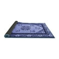 thumbnail image 2 of Ahgly Company Indoor Square Oriental Blue Asian Inspired Area Rugs, 5' Square, 2 of 4