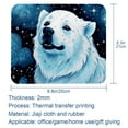 thumbnail image 5 of Polar Bear Gaming Mousepad Square, 8.3x9.8 Inch Non-Slip Rubber Bottom Printed Mouse Mat for Office and Gaming, 5 of 6