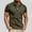 Army Green(2025), variant on Mens Shirts Classic Fit ColorBlock Polo Shirt Stretch Comfortable Rugged Style Top for Business Ready Tee