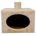 thumbnail image 4 of TRIXIE Badalona Plush & Sisal 3-Level 43" Cat Tree with Scratching Posts & Condo, Beige, 4 of 6