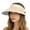 Beige, variant on Wide Brim Mesh Sun Hat Lightweight Breathable Visor for Outdoor Beach Travel Cycling Wear