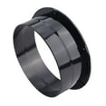 thumbnail image 3 of 75-200Mm Wall Flange Connector For Ventilation Pipe Air Ducting Connection Abs Black Wall Connector Home Supplies, 3 of 7