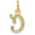 thumbnail image 3 of 14k Yellow Gold Letter C Initial Charm - 12.25mm, 3 of 6