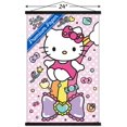 thumbnail image 3 of Hello Kitty: 21 Sugar Rush - Rainbow Wall Poster with Magnetic Frame, 22.375" x 34", 3 of 5