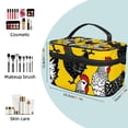 thumbnail image 2 of ERJLKXP Farm Chicken Hen Makeup Bags Travel Cosmetic Bag Case, Large Capacity Organizer and Storage, Portable Pouch Toiletry bag for Women & Girls, 2 of 7