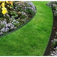thumbnail image 3 of Borde de jardín flexible negro 10 M verde altura 5 CM + 30 estacas, 3 of 5