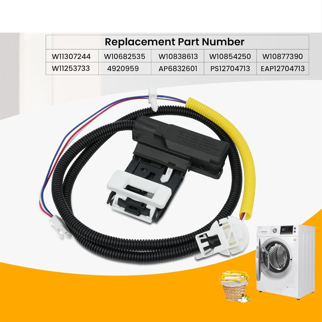 Plastic Lid Lock Assembly Set Lid Lock Switch Maintenance Set Service Part