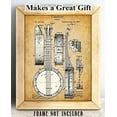 thumbnail image 5 of Banjo Musical Instrument Art - 11x14 Unframed Patent Print - Great Gift for Banjo Players, 5 of 6