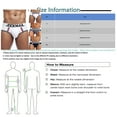 thumbnail image 6 of QWERTYU Mens Male Jockstrap Briefs Athletic Supporters Bikini Jock Strap Underwear Gray XL, 6 of 6