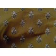 thumbnail image 4 of oneOone Organic Cotton Voile Fabric Leaves & Floral Block Printed Fabric 1 Yard 42 Inch Wide, 4 of 4