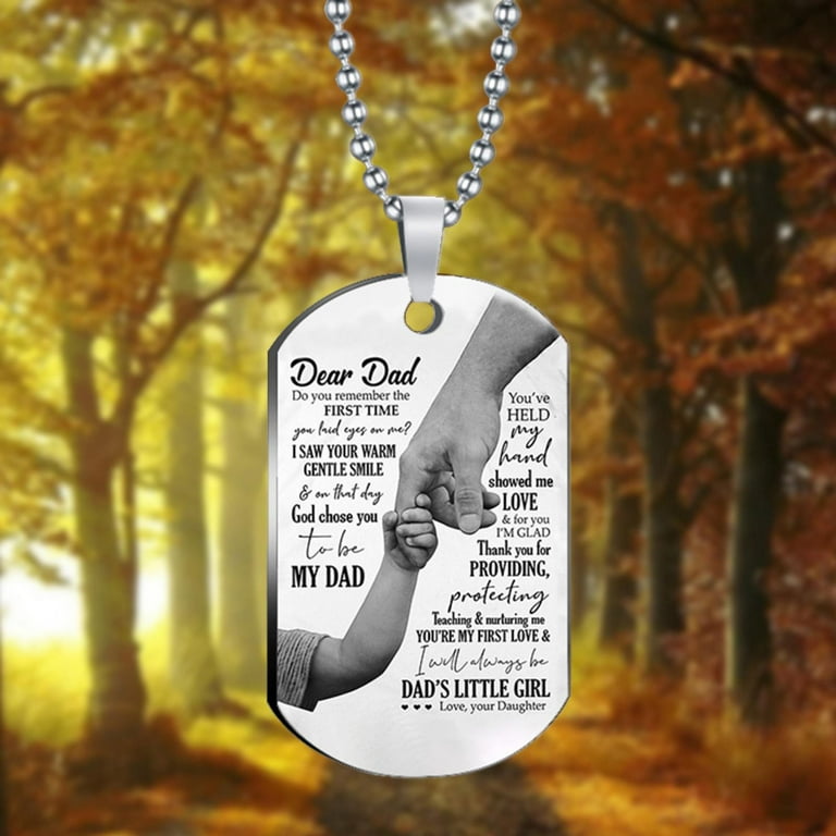 Remember I Am with You Always Memorial Necklace