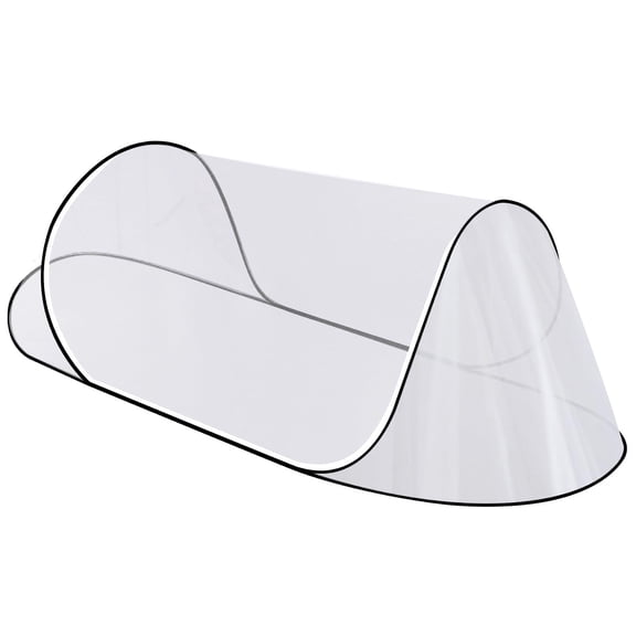 Portable Foldable Mesh Tent, Large Pop Up Mosquito Net 77 * 30 * 23 Inch,  Breathable Lightweight Mosquito Net Tent for Bed Camping Travel Patio