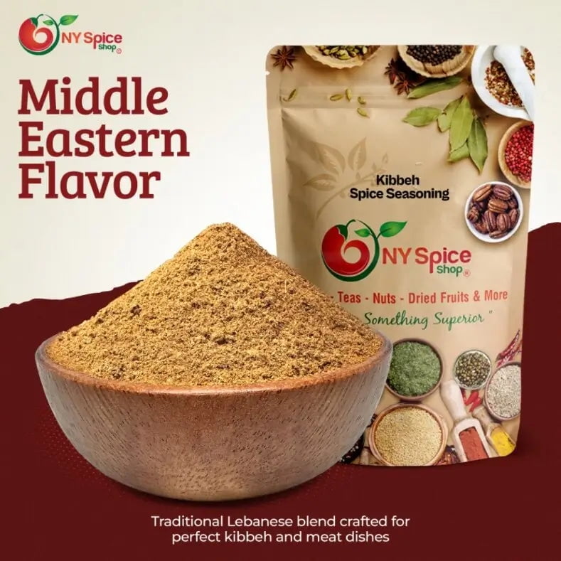 NY SPICE SHOP Kibbeh Spice Seasoning - 3 Pound - Kamouneh Kibbi Spice - Kibbah Seasoning - Kamouneh Spice Blend - Middle Eastern Spice Blend Flavors