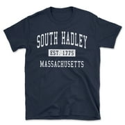 South Hadley Massachusetts Classic Established Men's Cotton T-Shirt